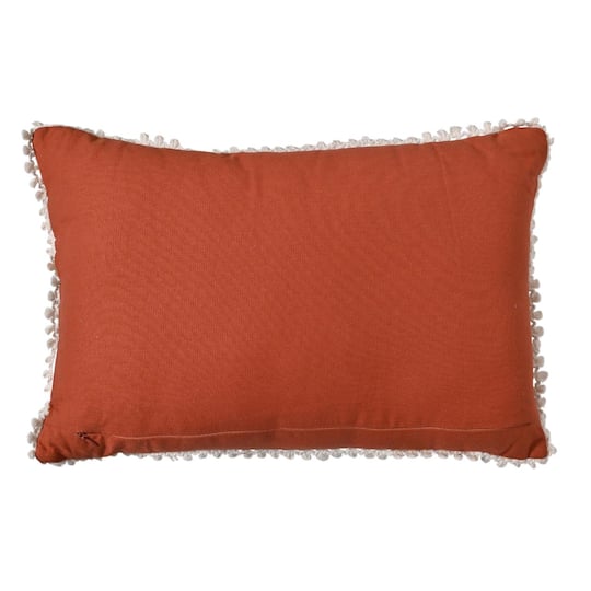 20" x 14" Pink Floral Lumbar Pillow by Ashland®
